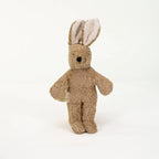 Baby cuddle toy - Rabbit small - Organic cotton/Wool - Beige - Senger Naturwelt
