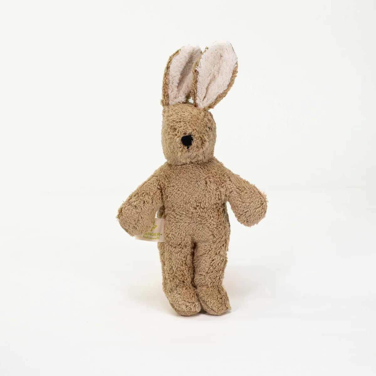Baby cuddle toy - Rabbit small - Organic cotton/Wool - Beige - Senger Naturwelt