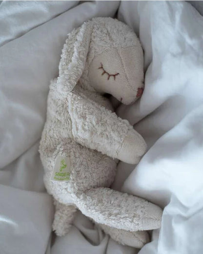 Warm Cushion Sheep - Cuddly Animal Sheep small - Organic cotton - Senger Naturwelt (Copy)