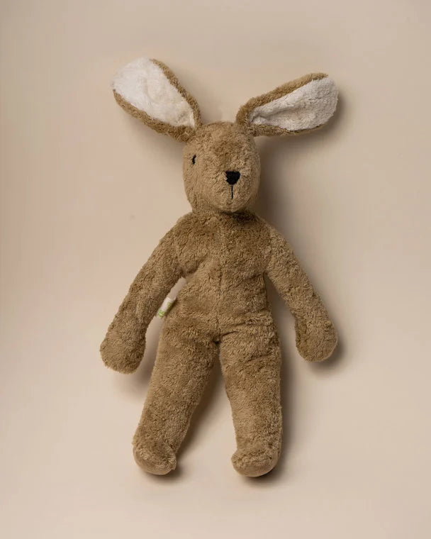 Floppy Animal Cuddly Toy Large - Rabbit - Organic Cotton/Wool - Beige - Senger Naturwelt
