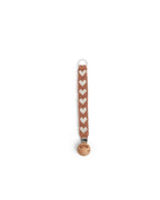 Dummy clip Hearts – 100% knitted cotton - SmallStuff