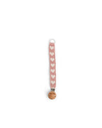 Dummy clip Hearts – 100% knitted cotton - SmallStuff