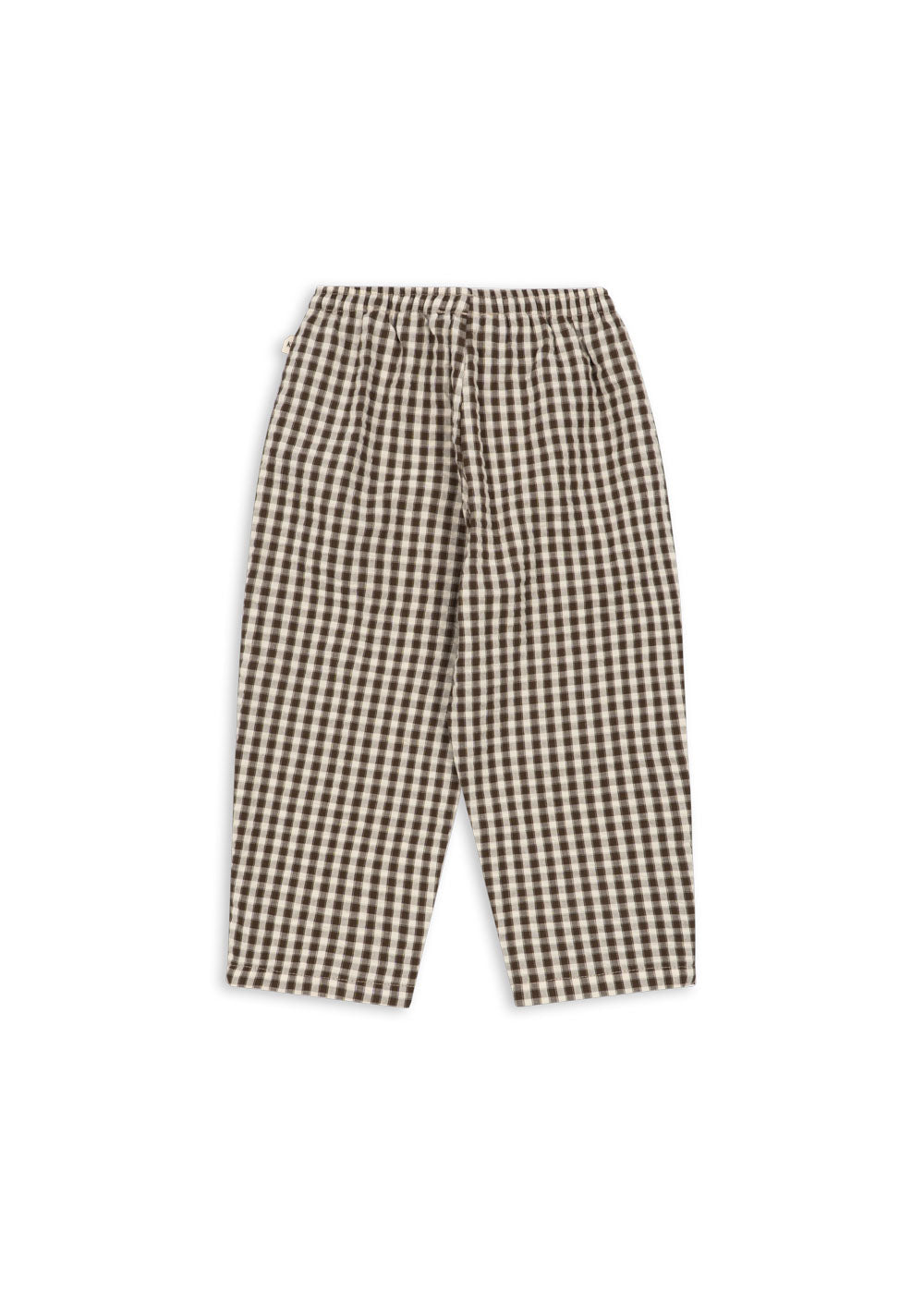 Kim Trousers – Choco Check – Organic cotton – Konges Sløjd