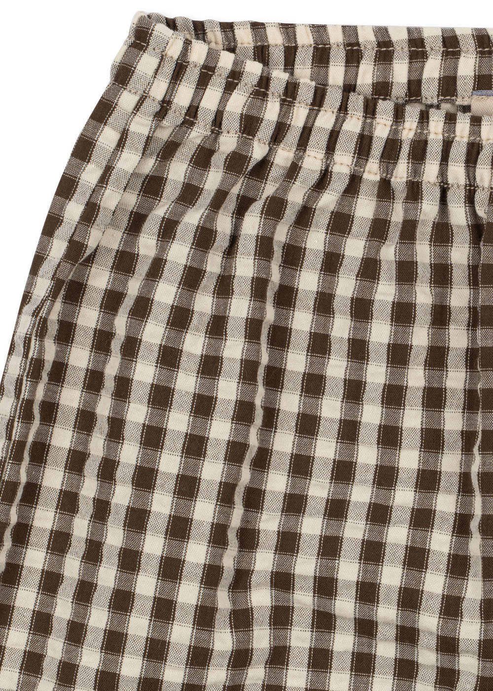 Kim Trousers – Choco Check – Organic cotton – Konges Sløjd