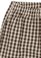 Kim Trousers – Choco Check – Organic cotton – Konges Sløjd