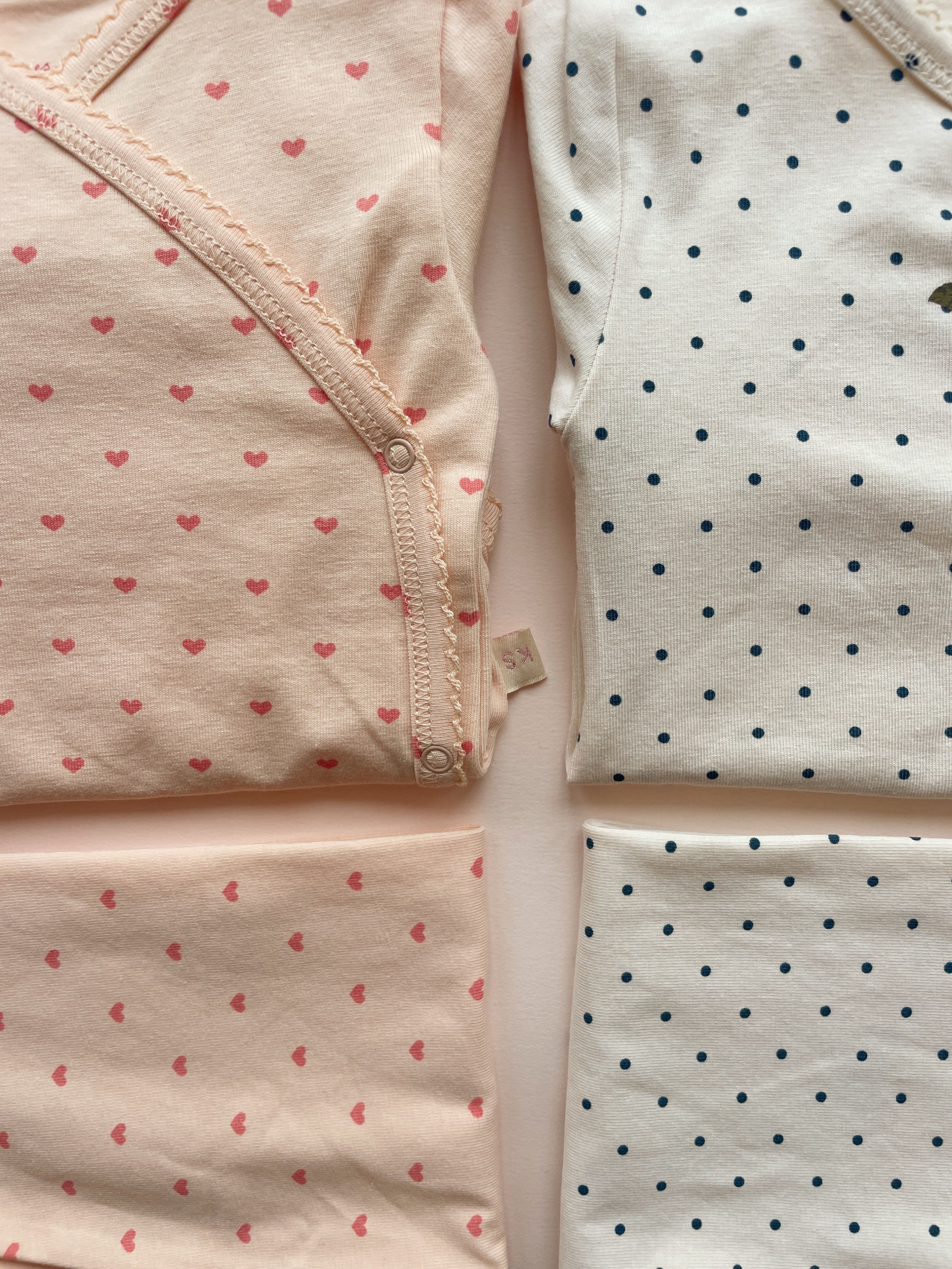 Baby legging Basic Pants - Blue Dot - Biologisch katoen - Konges Sløjd - detail - afbeelding 4