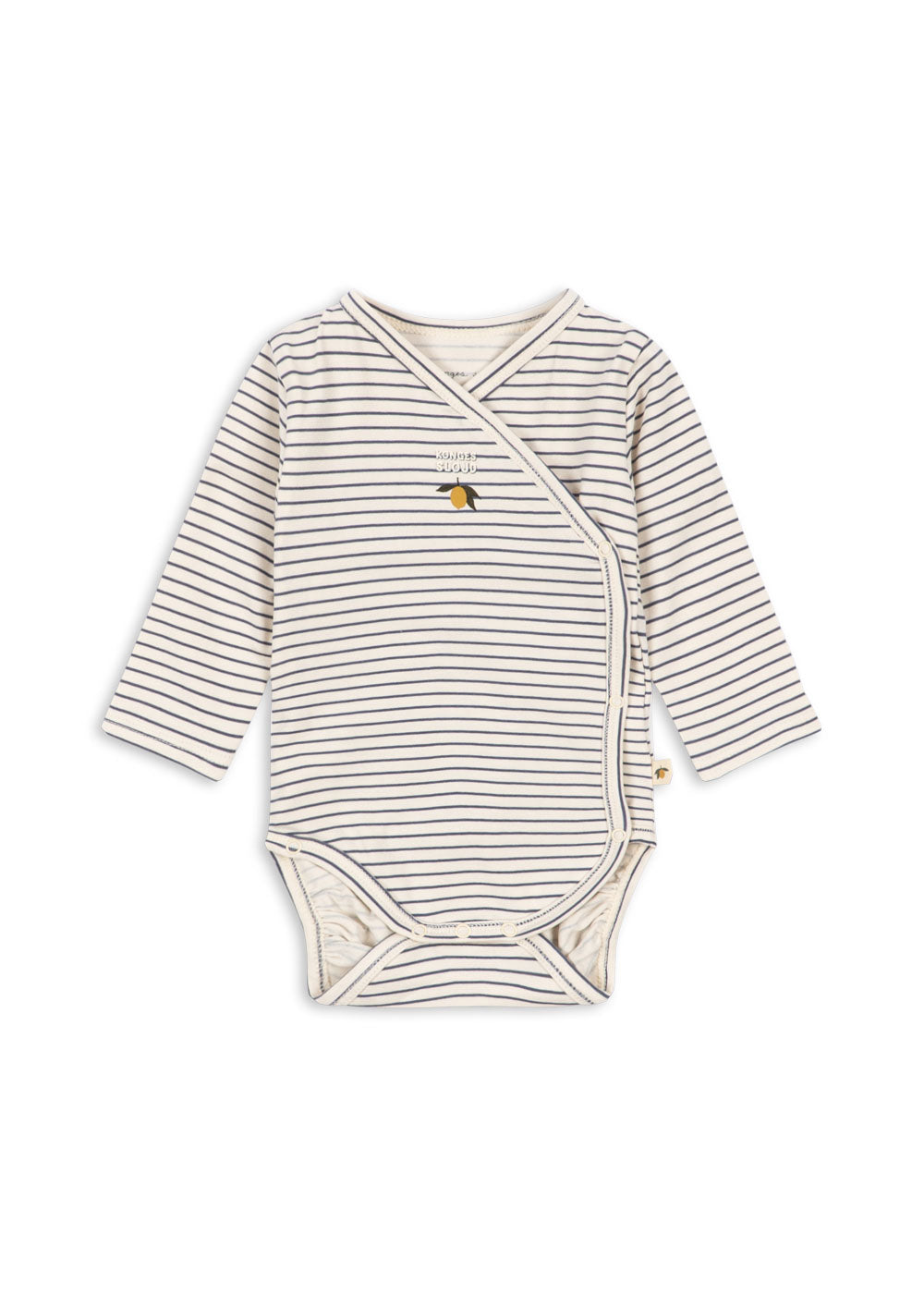 Overslagromper met lange mouwen - Stripe Como - Biologisch katoen - Konges Sløjd - productfoto - afbeelding 2