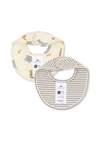 Slabbetjes 2-pack Basic Bibs - Stripe Como & Cucciolo - Konges Sløjd - productfoto - afbeelding 4