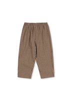 Flanellhose Foret – Chocolate Check – Bio-Baumwolle – Konges Sløjd
