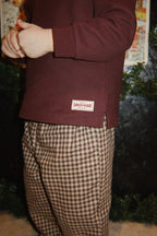 Flanellhose Foret – Chocolate Check – Bio-Baumwolle – Konges Sløjd