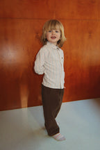 Corduroy Trousers Remy – Slate Black – Organic Cotton – Konges Sløjd