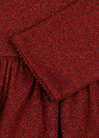 Roli Glitter Dress - Red Dahlia - Organic Cotton - Konges Sløjd