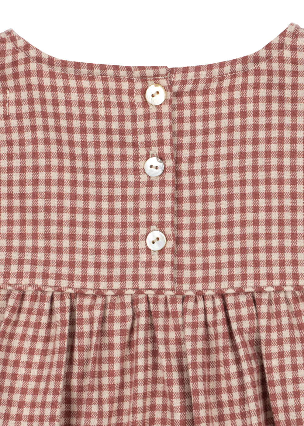 Foret Blouse Canyon Check – Karierte Bluse – GOTS Bio-Baumwolle – Konges Sløjd