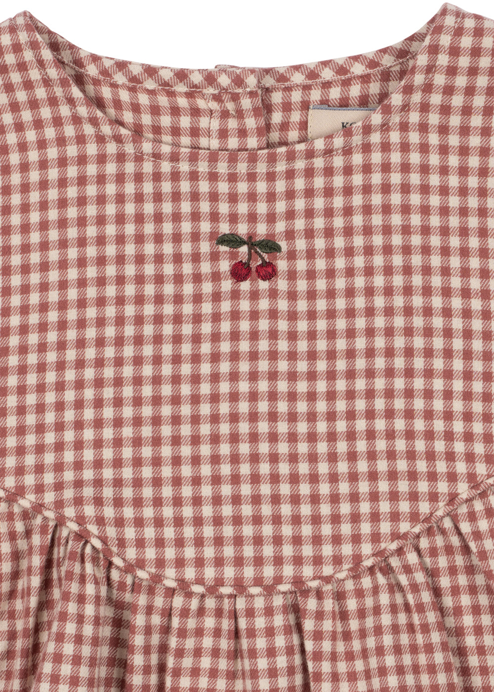 Foret Blouse Canyon Check – Karierte Bluse – GOTS Bio-Baumwolle – Konges Sløjd