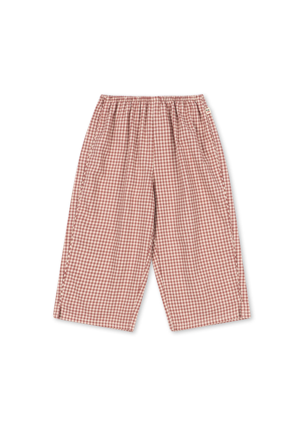 Foret Slit Pants Canyon Check – Karierte Kinderhose – GOTS Bio-Baumwolle – Konges Sløjd