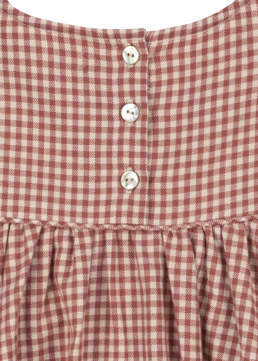 Foret Dress – Canyon Check – Kariertes Mädchenkleid – GOTS Bio-Baumwolle – Konges Sløjd