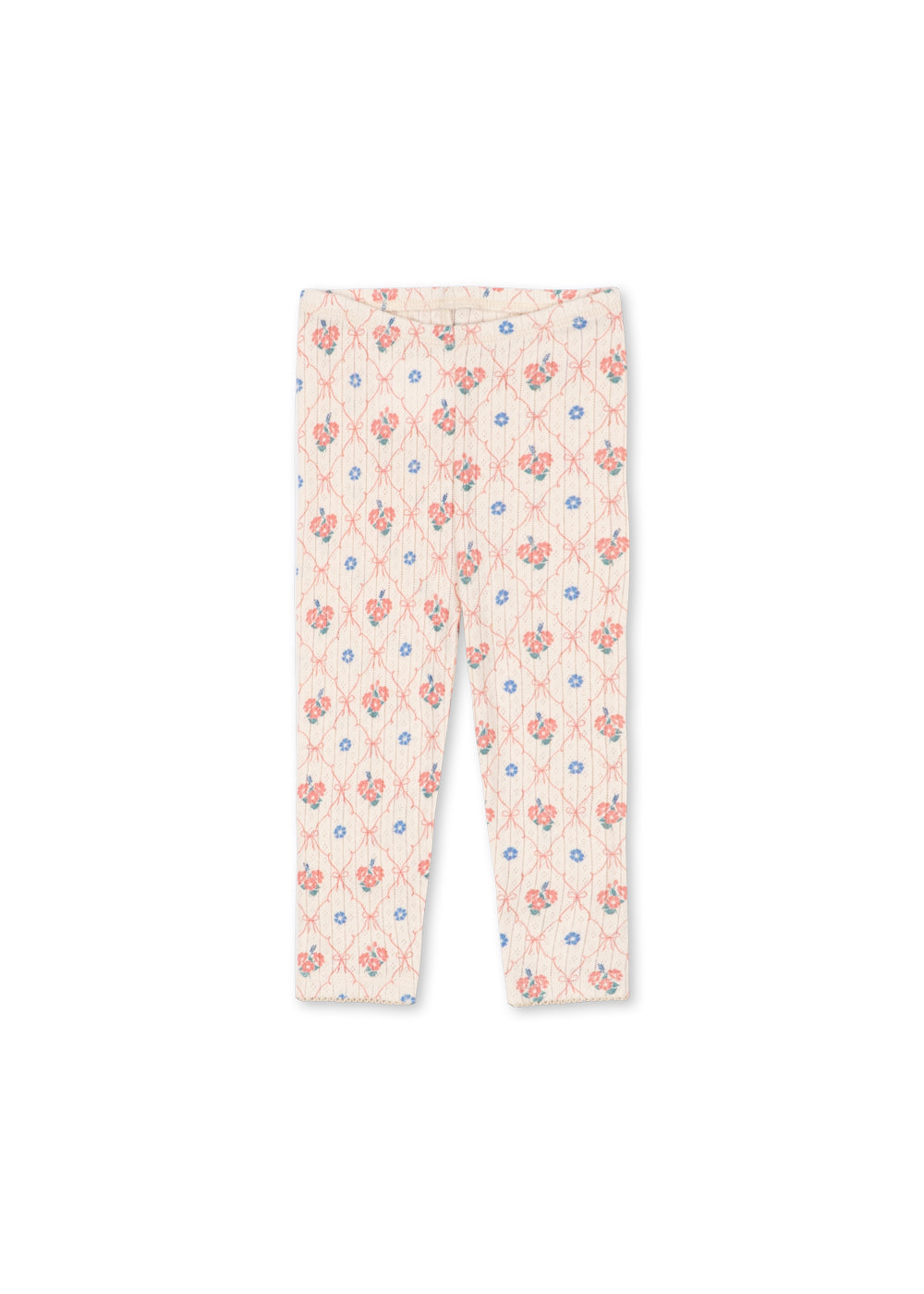 Minnie Pants Fleur Decor – Zacht babybroekje met bloemenprint – GOTS biologisch katoen – Konges Sløjd