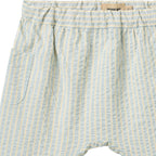 Broekje -  Trousers Henry - Biologisch katoen -  Summer sky stripe/Blauw - Wheat close up