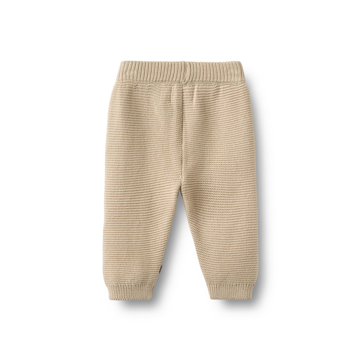 Pantalon en maille Antonie - Coton biologique - Dos écru