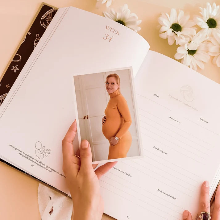 Het begin van jouw leven – All-in-one Schwangerschafts- und Baby-Erinnerungsbuch von 0 bis 1 Jahr – Birth Lines